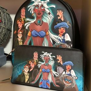 Danielle Nicole Atlantis The Lost empire Mini Backpack with Wallet